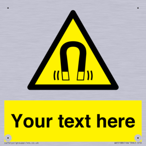 Custom Magnetic Field Sign